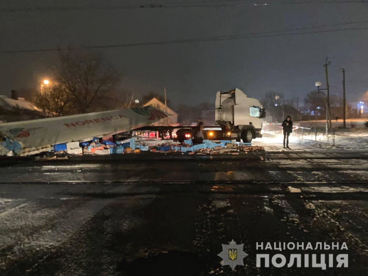 На Ровненщине столкнулись поезд и грузовик, есть пострадавшие