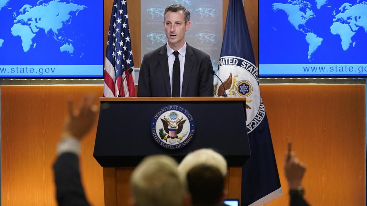 Госдеп США подтвердил: Россия готовила фейковое видео как повод для нападения на Украину - Новости России и Украины - 24 Канал Госдеп США подтвердил: Россия готовила фейковое видео как повод для нападения на Украину - Новости России и Украины - 24 Канал