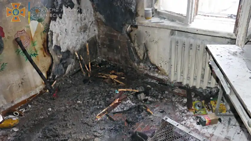 Вспыхнул пожар в общежитии Харьковской политехники: жесткие фото и видео