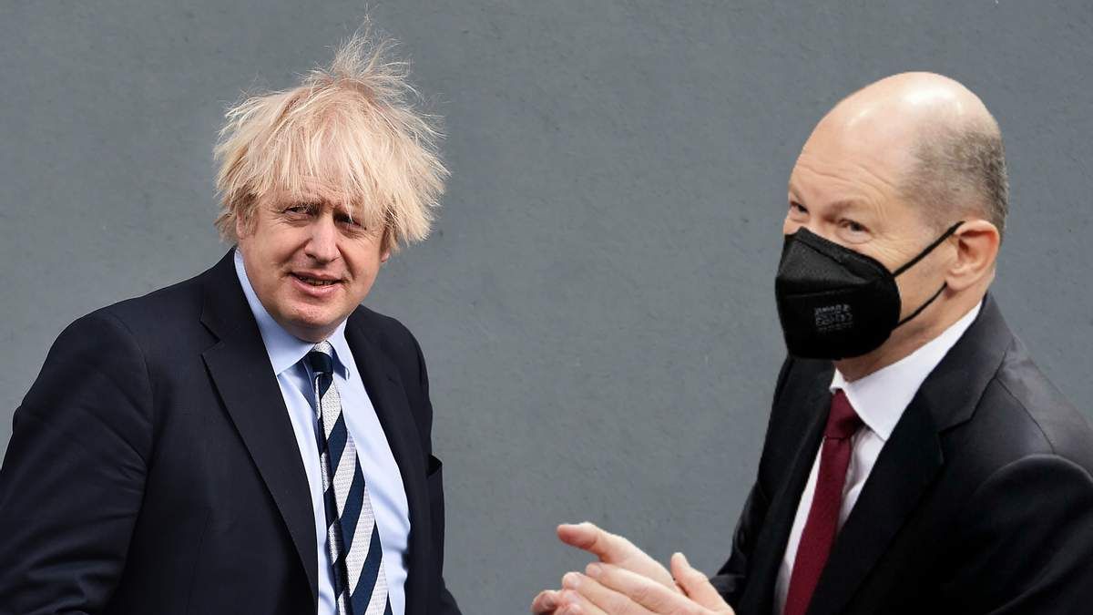 Джонсон та Шольц обговорили ситуацію навколо України, – ЗМІ - 24 Канал Джонсон та Шольц обговорили ситуацію навколо України, – ЗМІ - 24 Канал