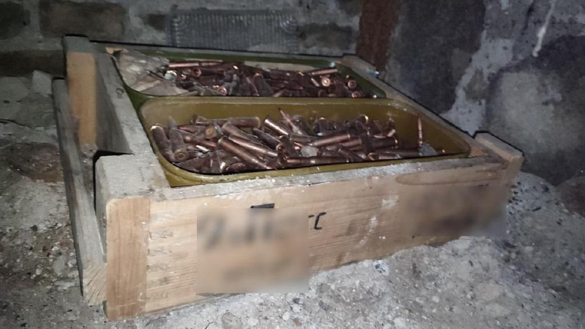 Гранаты, снаряды от РПГ и сотни патронов: в Донецкой области обнаружили схрон с боеприпасами