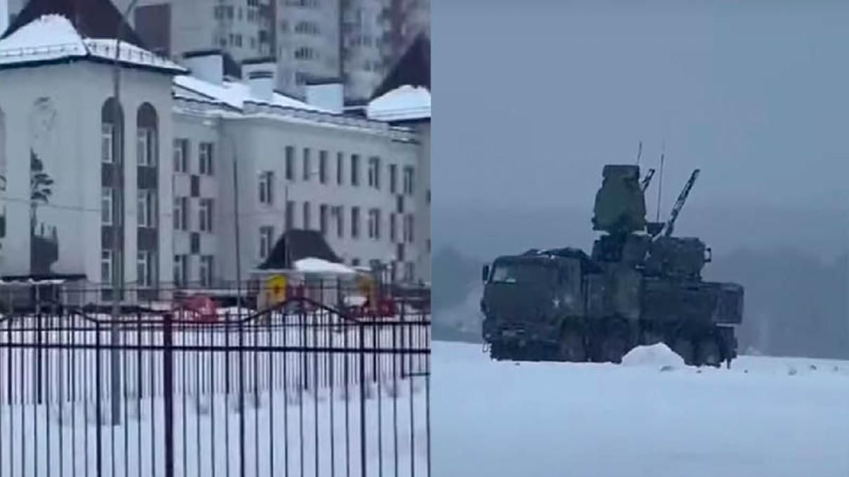 Суровое детство от оккупантов: в России у детсада разместили зенитно-ракетный комплекс Суровое детство от оккупантов: в России у детсада разместили зенитно-ракетный комплекс