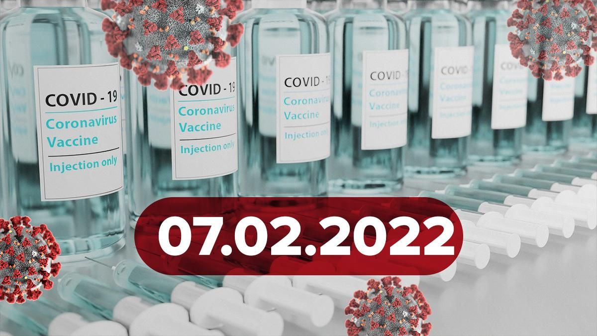 Коронавірус Україна, новини 7 лютого 2022 – статистика Коронавірус Україна, новини 7 лютого 2022 – статистика