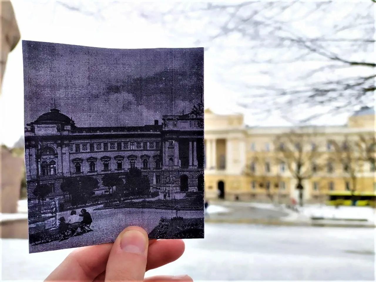 Львів сучані та історичні фото порівняння Львів сучані та історичні фото порівняння