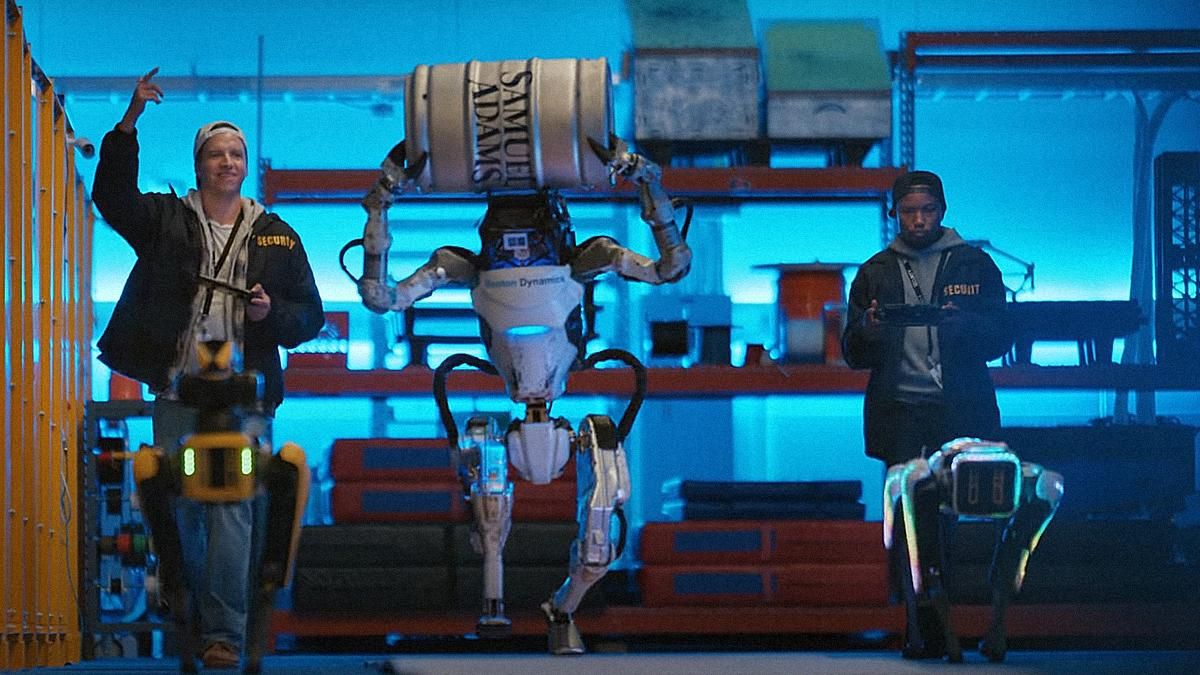 Производитель пива привлек к своей рекламе роботов Boston Dynamics: зажигательное видео