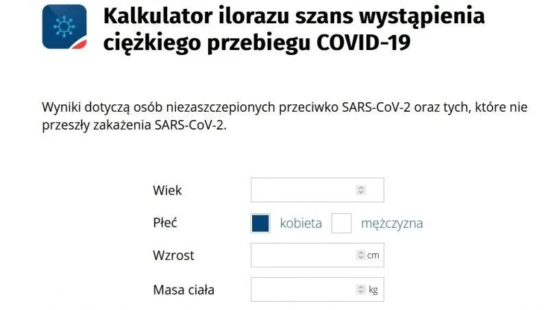 У Польщі створили онлайн-калькулятор перебігу COVID-19