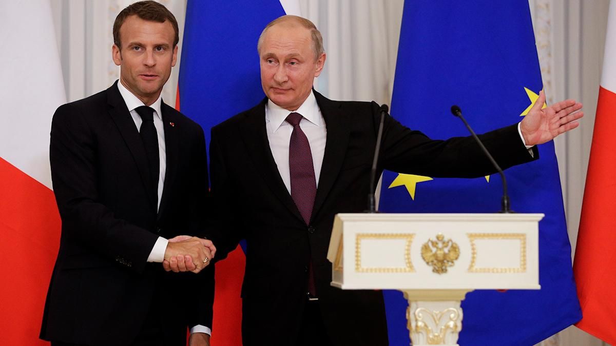 "Терпи, моя красавица": Как Путин манипулировал темой Украины на переговорах с Макроном - Новости России и Украины - 24 Канал "Терпи, моя красавица": Как Путин манипулировал темой Украины на переговорах с Макроном - Новости России и Украины - 24 Канал