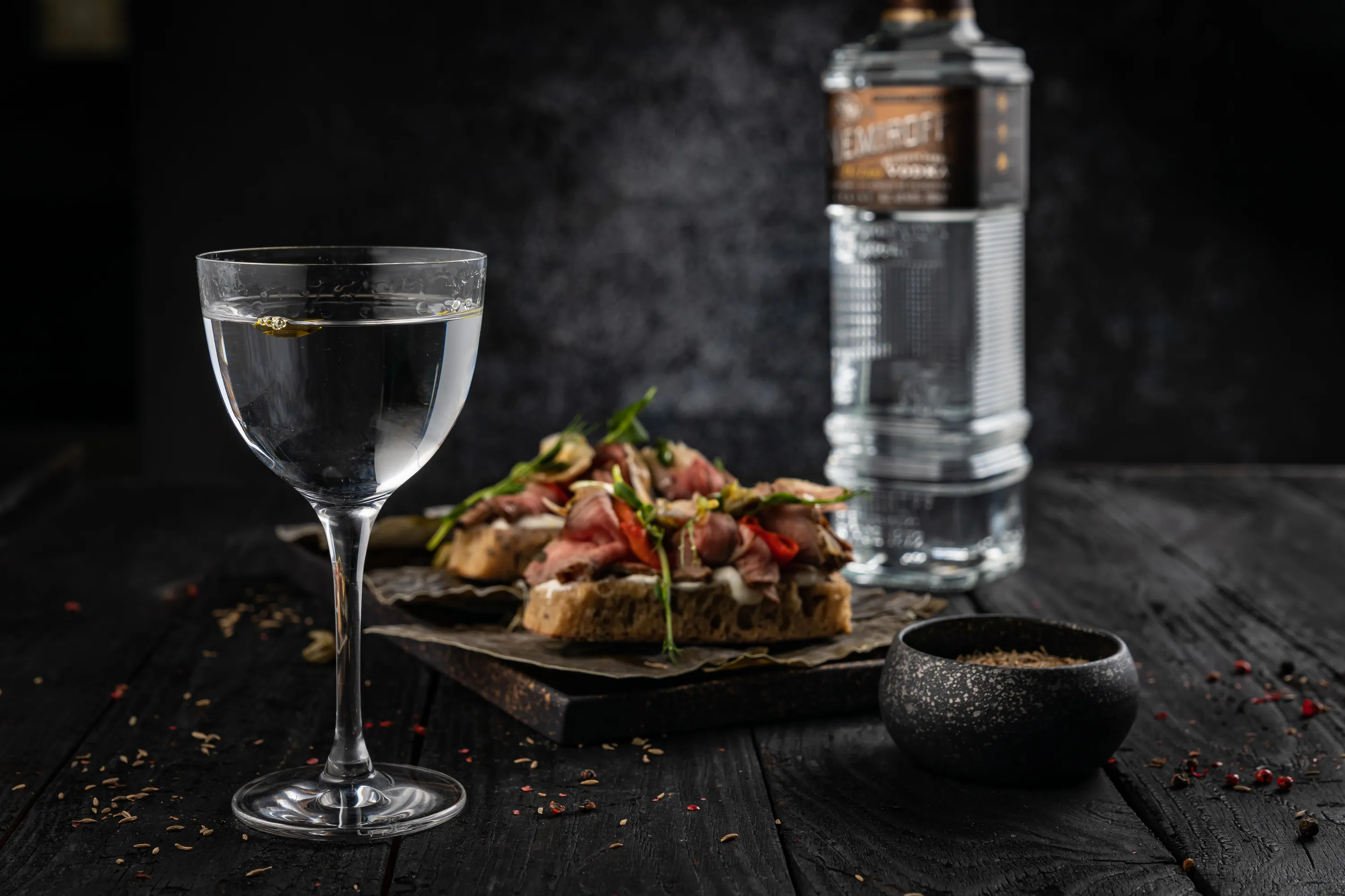 Закуска має гармонійно поєднуватися з горілкою