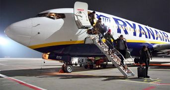 Ryanair отменил международные рейсы из Харькова и Херсона