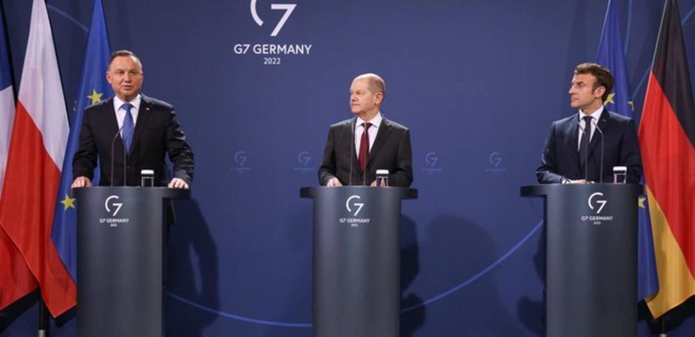 Франція, Німеччина та Польща висунули спільну заву щодо діалогу з Росією - 24 Канал