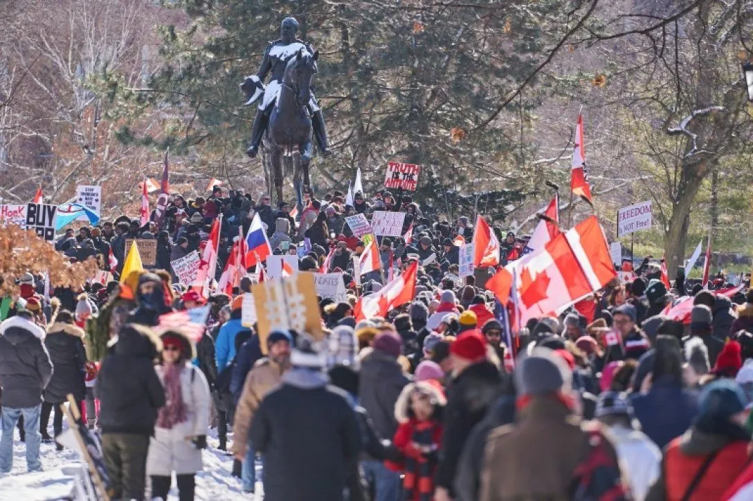 протест в Канаді