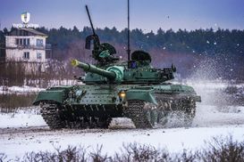Модернізований танк Т-64БВ випробували перед запуском в серію: видовищні фото Модернізований танк Т-64БВ випробували перед запуском в серію: видовищні фото
