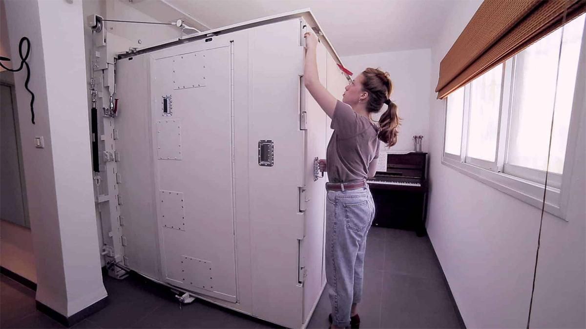 Ізраїльська компанія розробила складне бомбосховище для приватних квартир та будинків - Новини технологій - Техно Ізраїльська компанія розробила складне бомбосховище для приватних квартир та будинків - Новини технологій - Техно