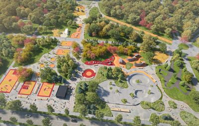 Урбан-парк в Кривом Роге: как планируют обустроить территорию в городе – визуализация проекта
