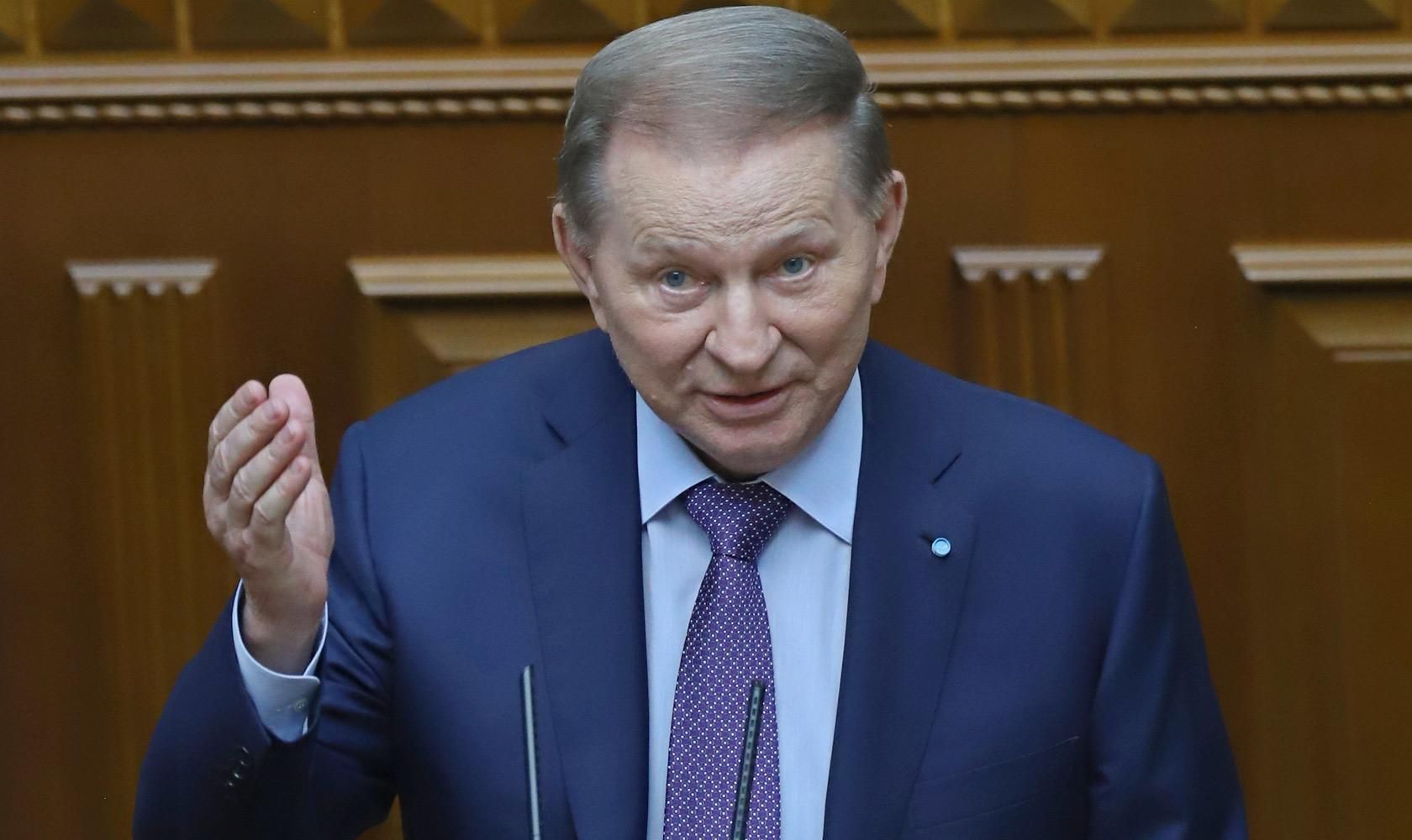 Вместе с женой находятся в Киеве: Кучма не планирует убегать за границу Вместе с женой находятся в Киеве: Кучма не планирует убегать за границу