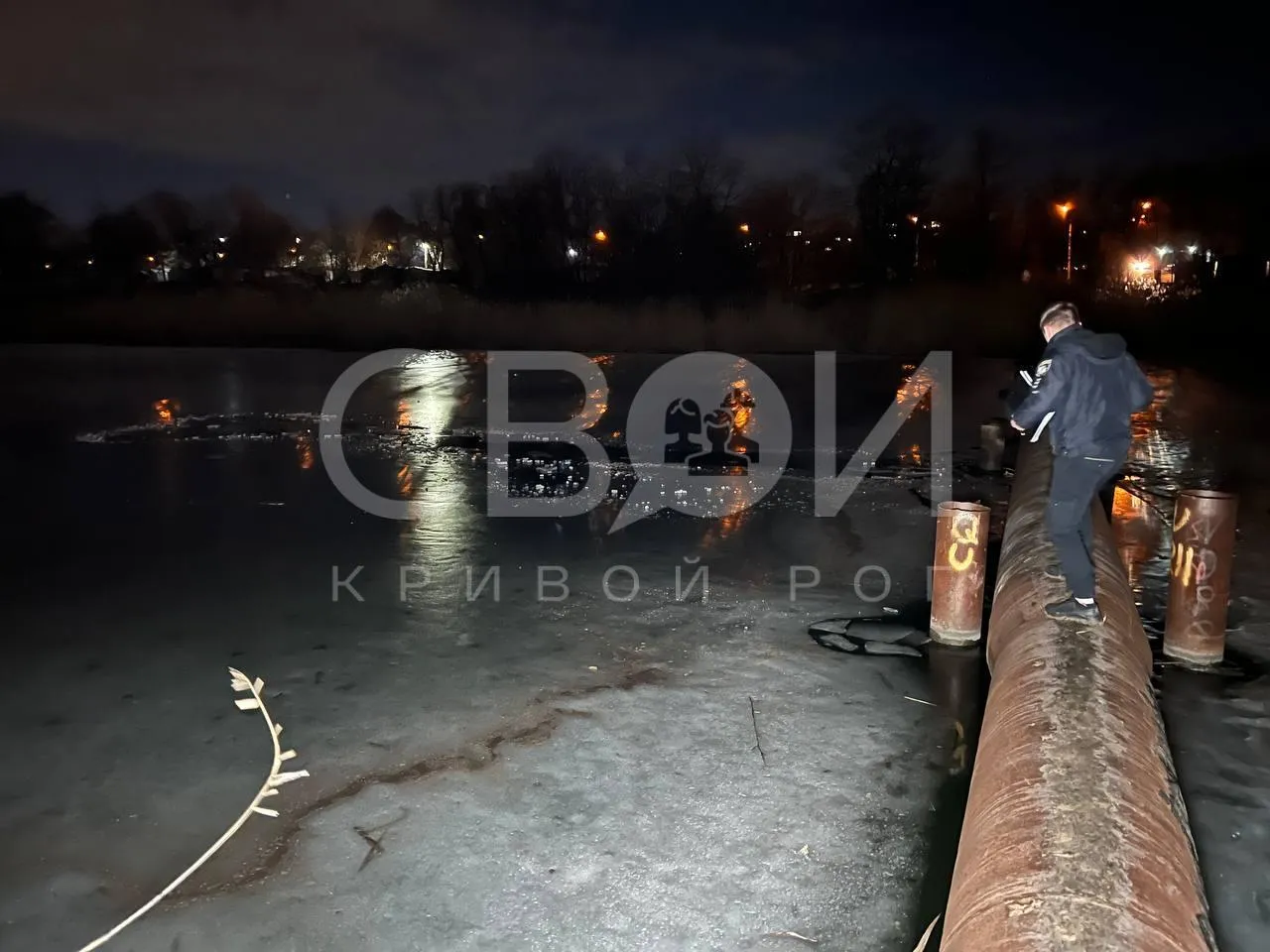 Першою дітей у воді побачила жителька Кривого Рогу