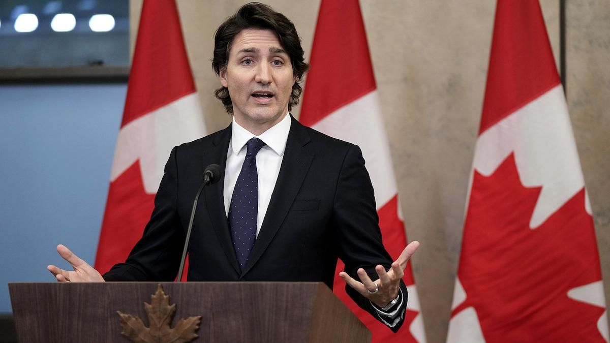 Трюдо пообіцяв Україні 500 мільйонів кредиту та летальну зброю від Канади - Новини Росії і України - 24 Канал Трюдо пообіцяв Україні 500 мільйонів кредиту та летальну зброю від Канади - Новини Росії і України - 24 Канал