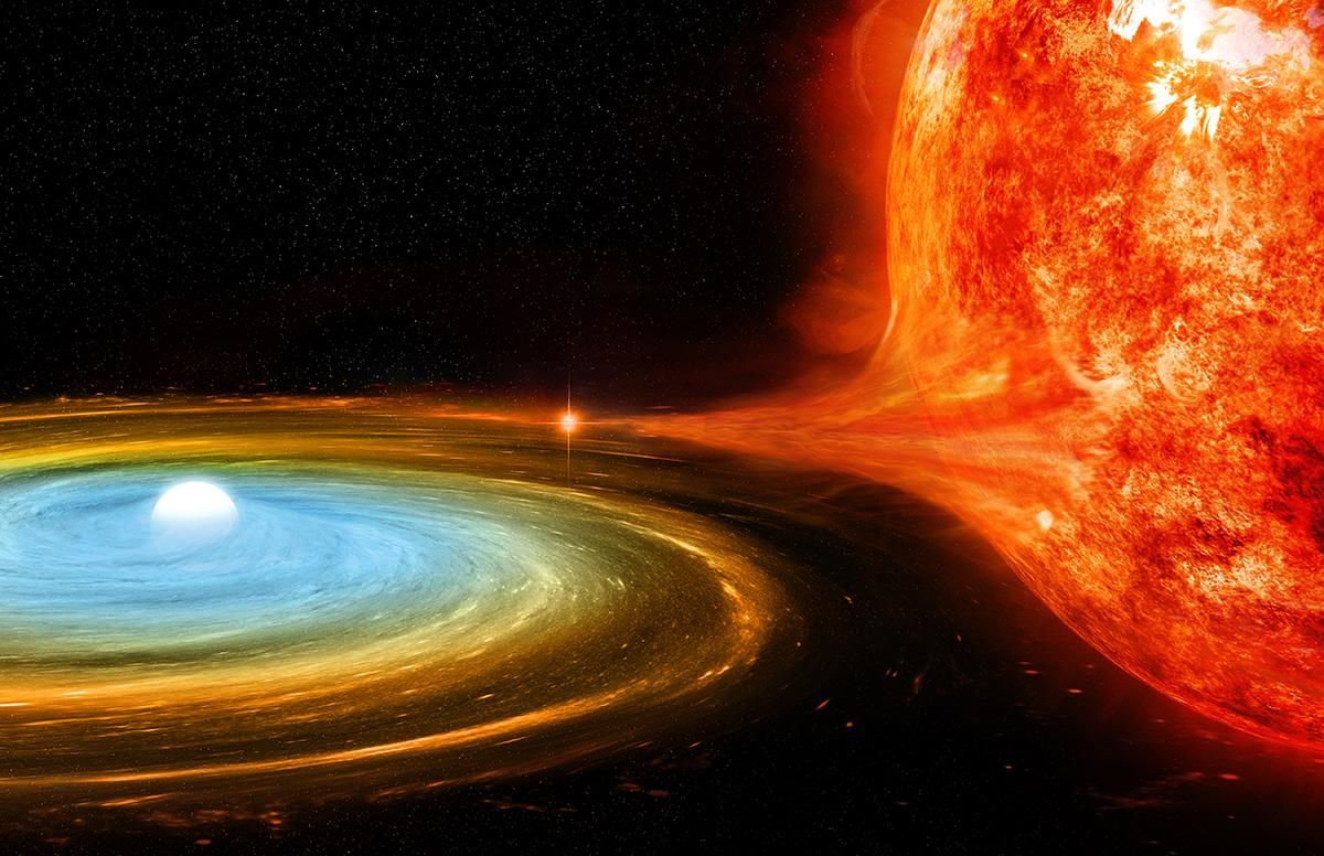 Астрономы обнаружили интересную звездную систему с неравномерным распределением вещества