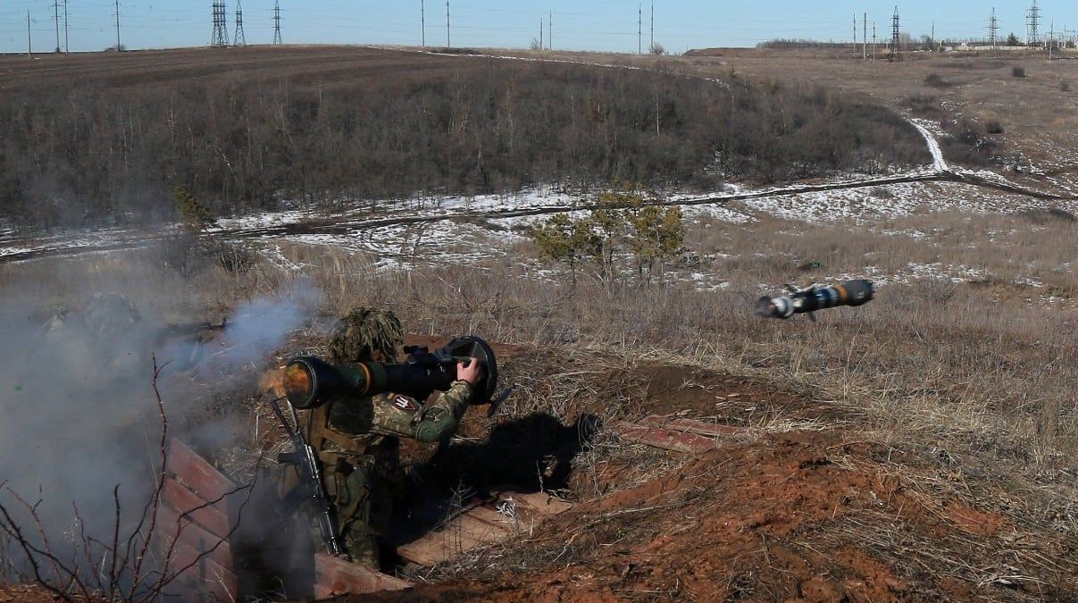 Украинские военные провели учебные стрельбы из NLAW в Донецкой области: мощные фото - новости ООС - 24 Канал