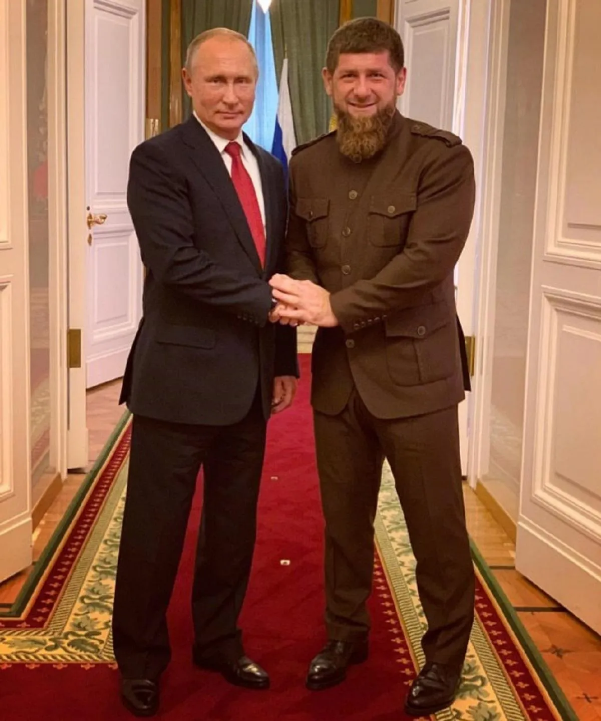 Володимир Путін, Рамзан Кадиров, Росія, Чечня Володимир Путін, Рамзан Кадиров, Росія, Чечня