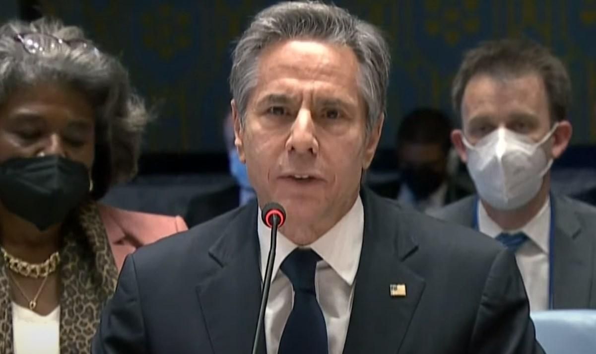 Ставки значно вищі, ніж просто Україна, – Блінкен на засіданні Радбезу ООН - 24 Канал Ставки значно вищі, ніж просто Україна, – Блінкен на засіданні Радбезу ООН - 24 Канал