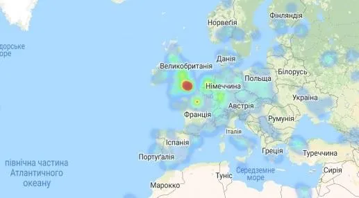 Twitter збій Twitter збій