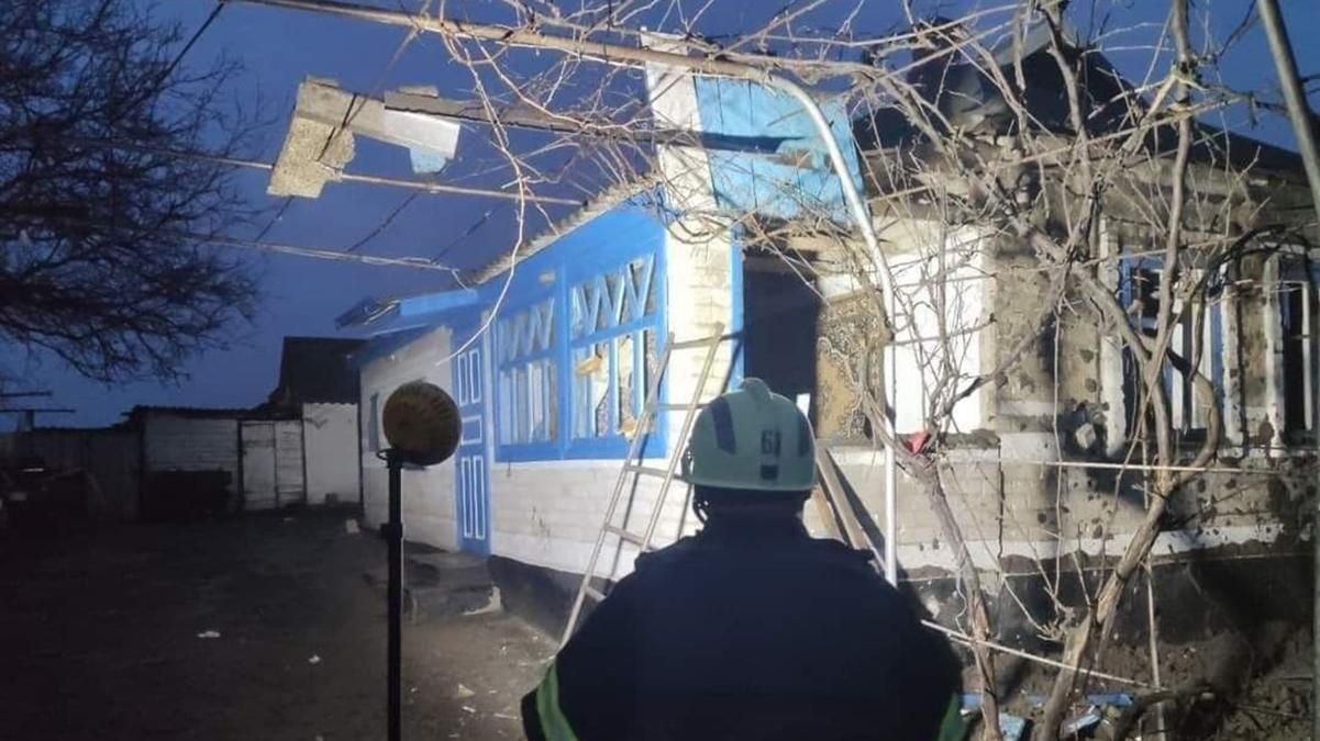 Боевики обстреляли минометами жилые дома под Волновахой