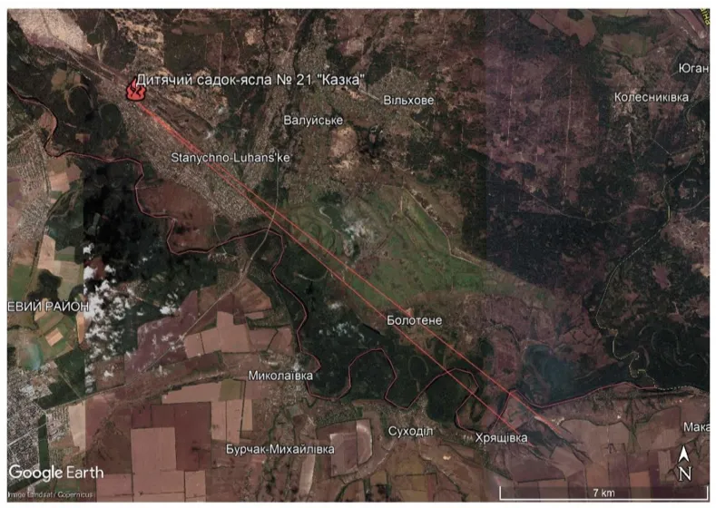 Болотене обстріл дитячого садка Казка у Станиці Луганській бойовики на Донбасі ЛНР Болотене обстріл дитячого садка Казка у Станиці Луганській бойовики на Донбасі ЛНР