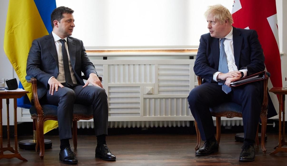Зеленский встретился с Джонсоном в рамках Мюнхенской конференции Зеленский встретился с Джонсоном в рамках Мюнхенской конференции