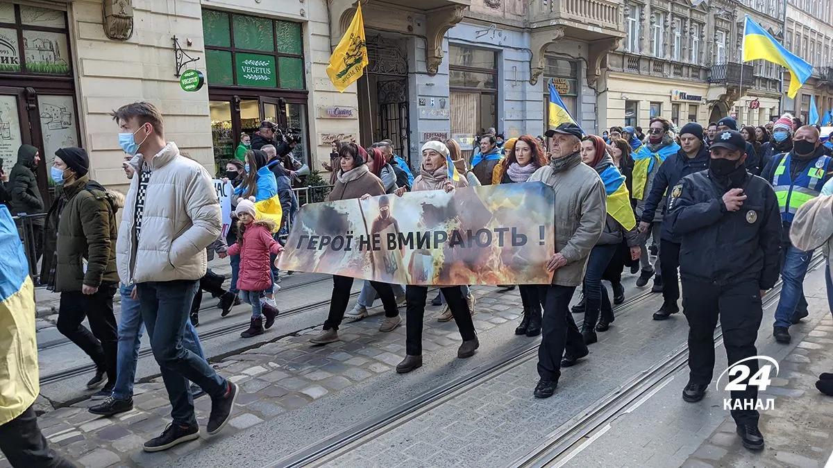 Як пройшов Марш єдності у Львові 