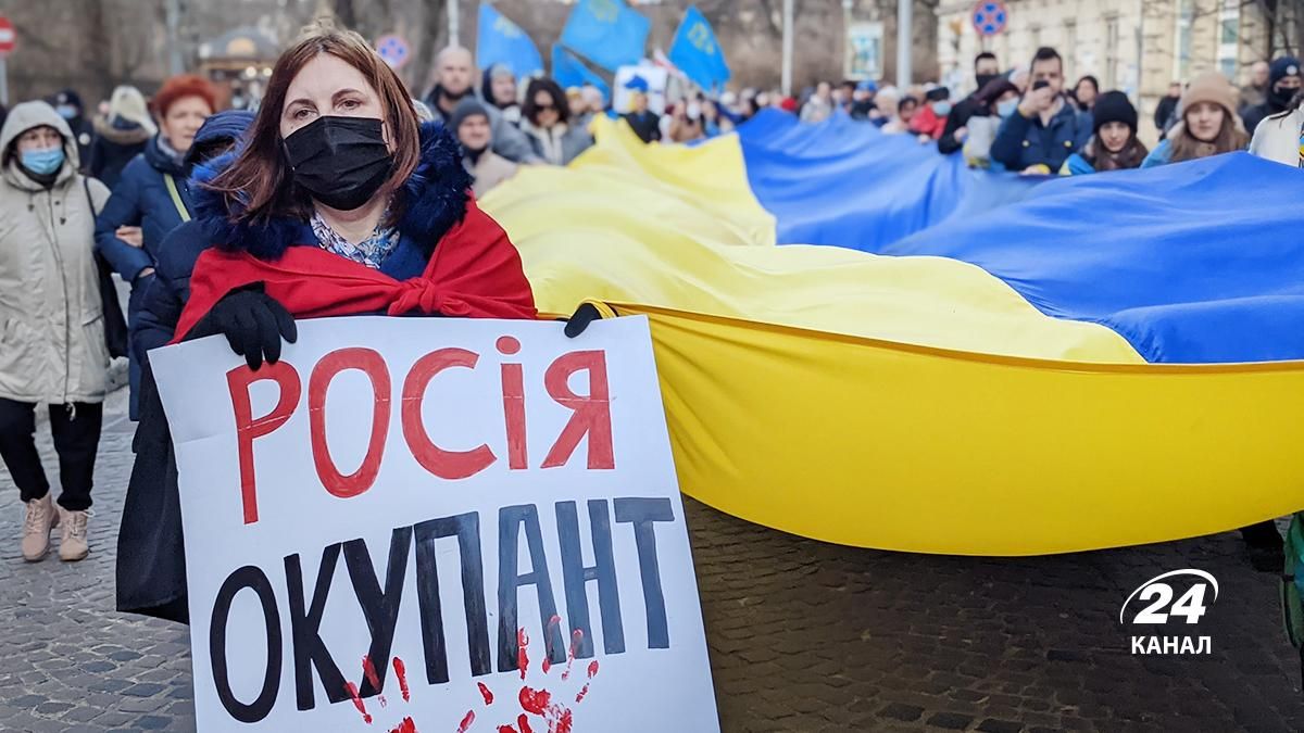 "Нам есть за что воевать": как прошел Марш единства во Львове – эксклюзивный фоторепортаж