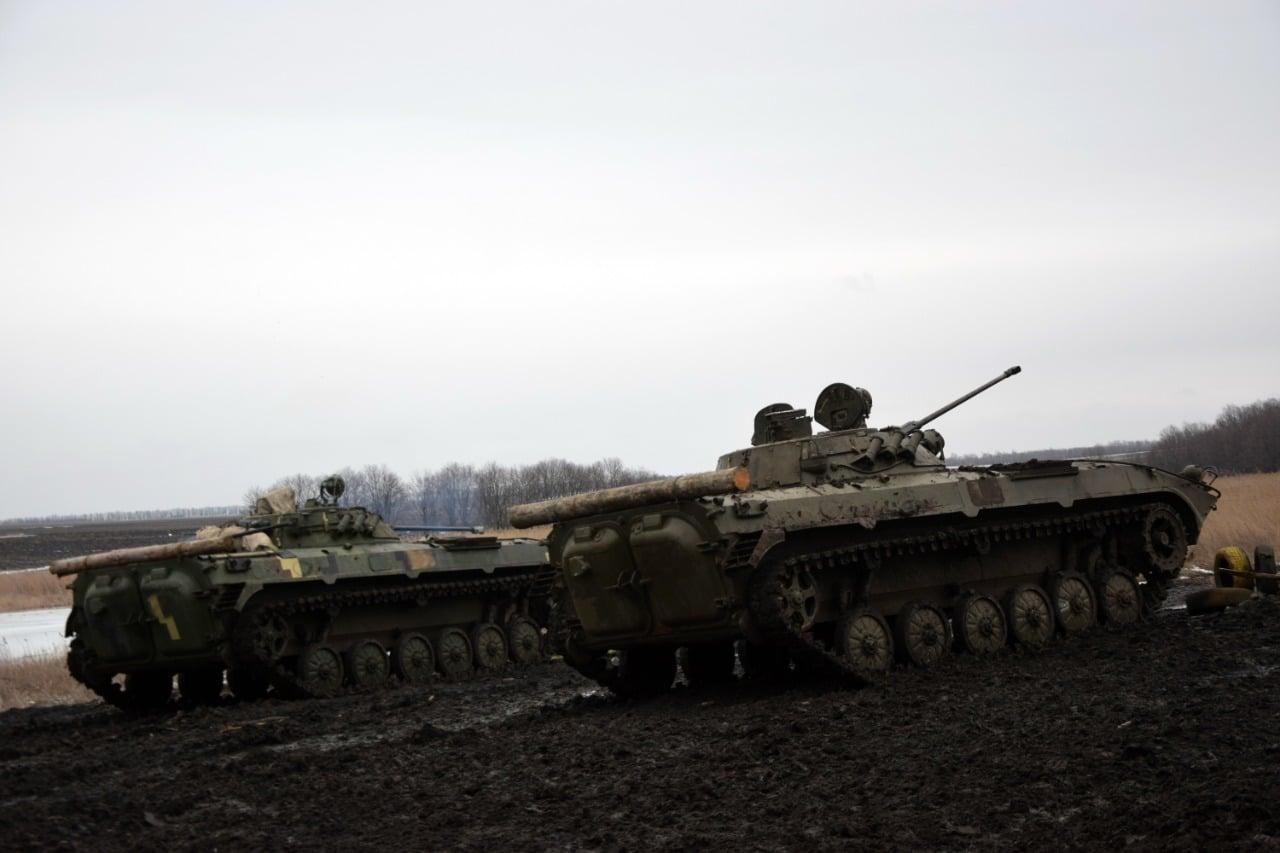 Де розміщується російська техніка на Донбасі: у штабі ООС показали карту - 24 Канал Де розміщується російська техніка на Донбасі: у штабі ООС показали карту - 24 Канал