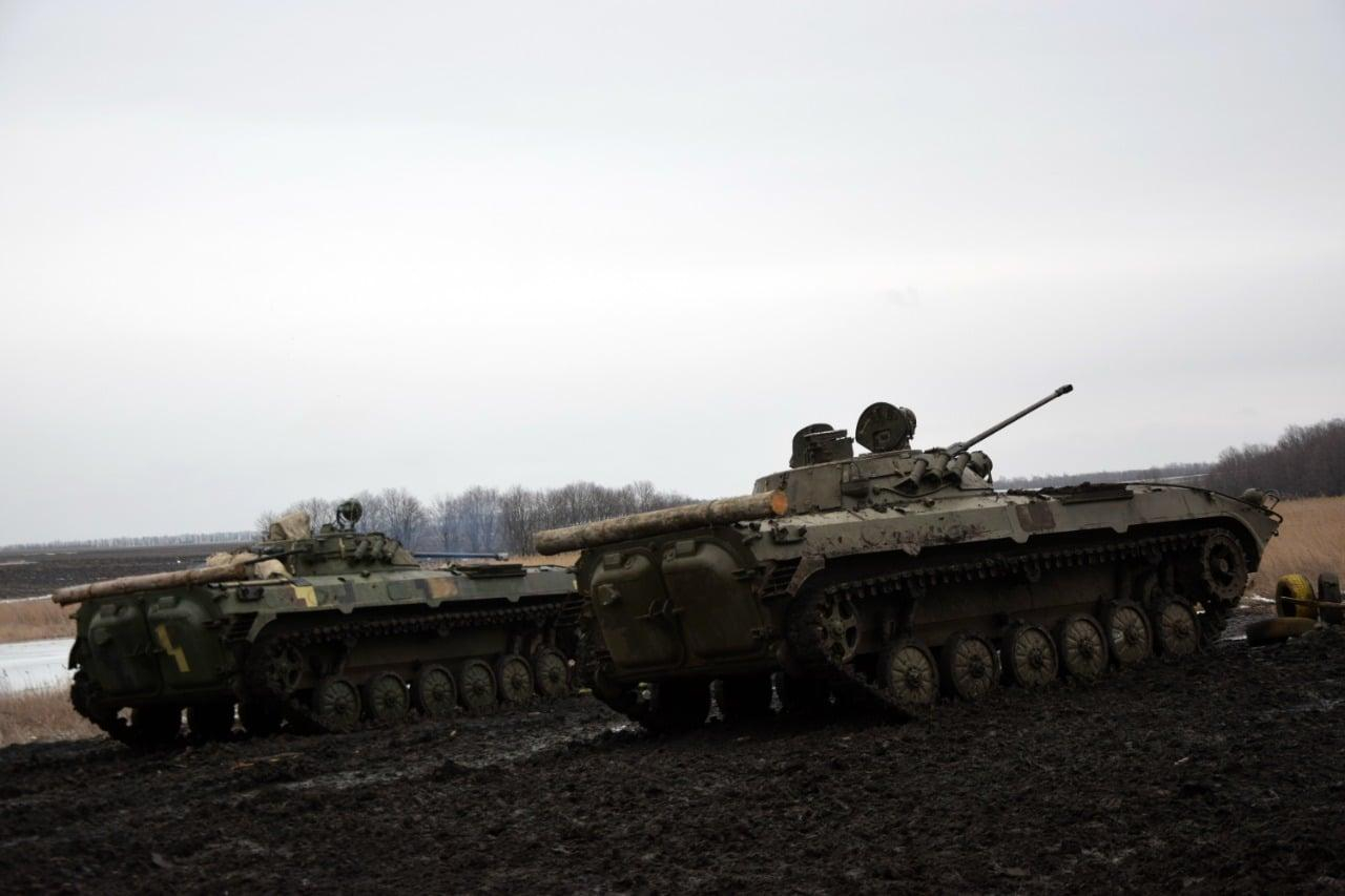 Де розміщується російська техніка на Донбасі: у штабі ООС показали карту - 24 Канал Де розміщується російська техніка на Донбасі: у штабі ООС показали карту - 24 Канал