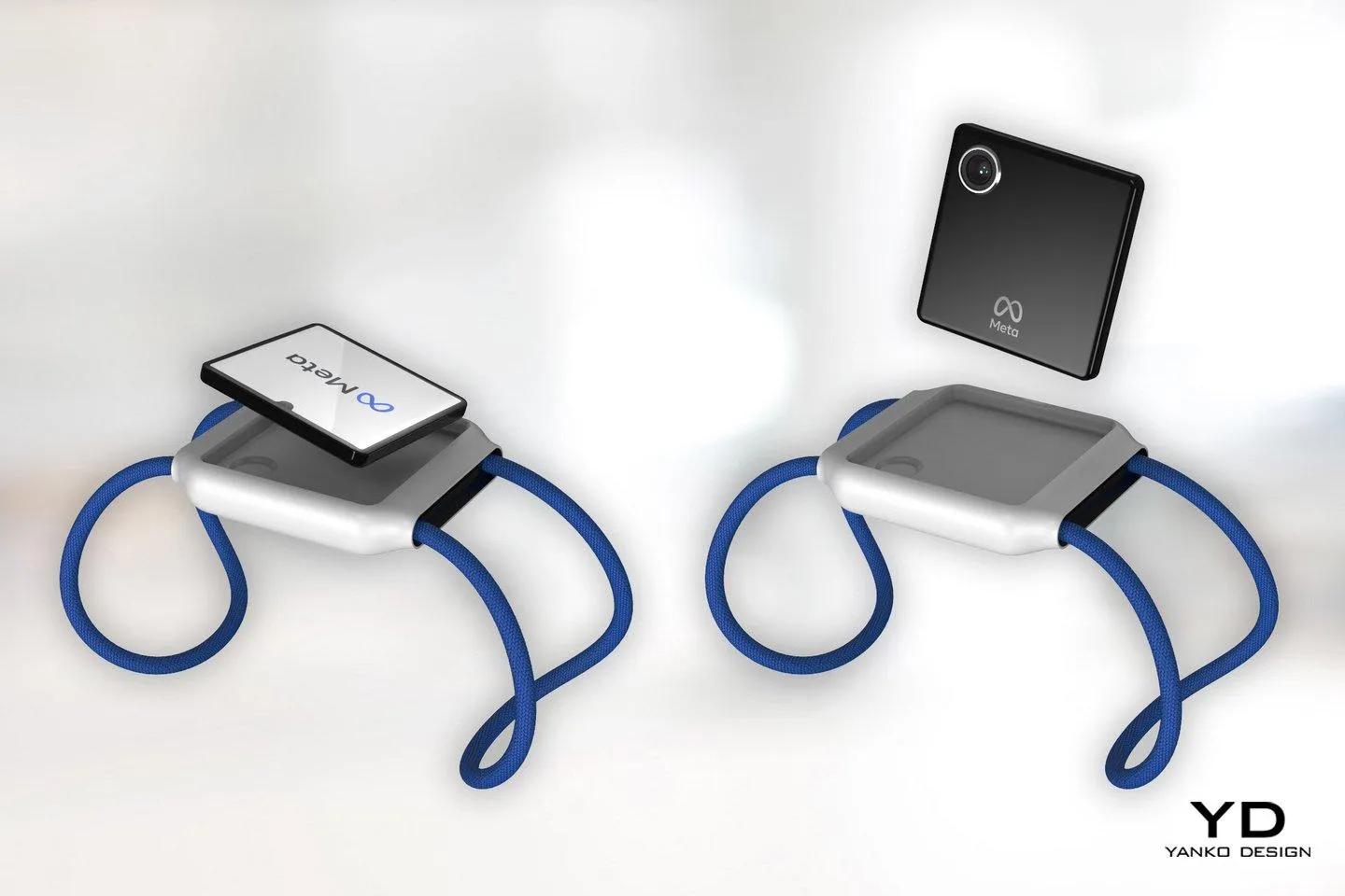 Рендери імовірного розумного годинника від Meta Рендери імовірного розумного годинника від Meta