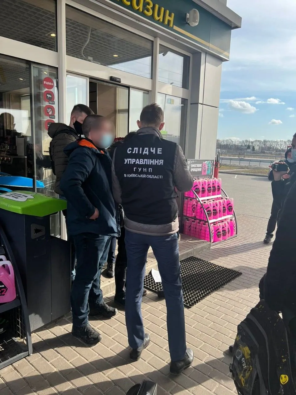 затримання корупціонера на Київщині затримання корупціонера на Київщині