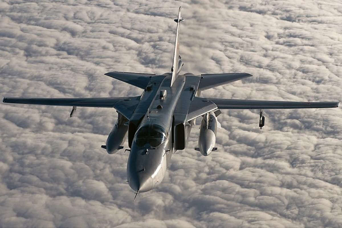 Системи ПВО збили ворожу "сушку" в зоні ООС - 24 Канал Системи ПВО збили ворожу "сушку" в зоні ООС - 24 Канал