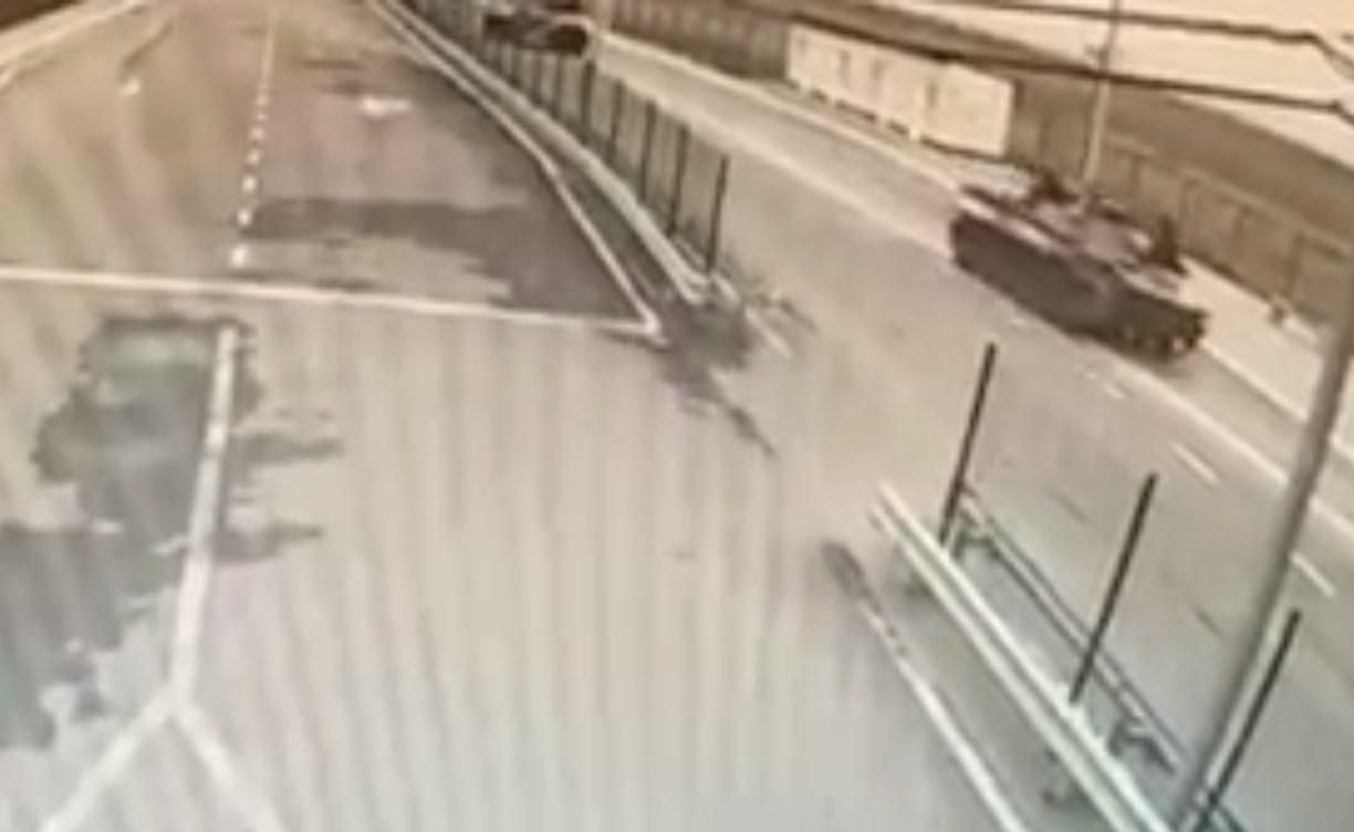 З окупованого Криму відбувся рух російської військової техніки, – МВС - 24 Канал З окупованого Криму відбувся рух російської військової техніки, – МВС - 24 Канал