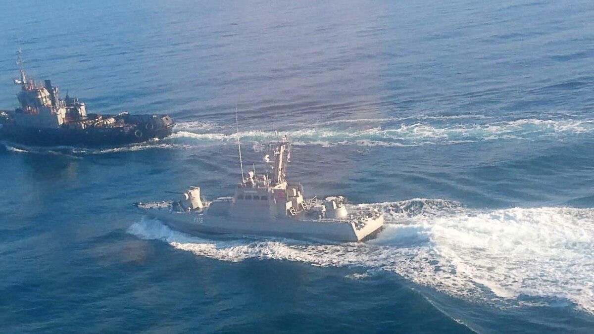 Россия приостановила судоходство в Азовском море Россия приостановила судоходство в Азовском море