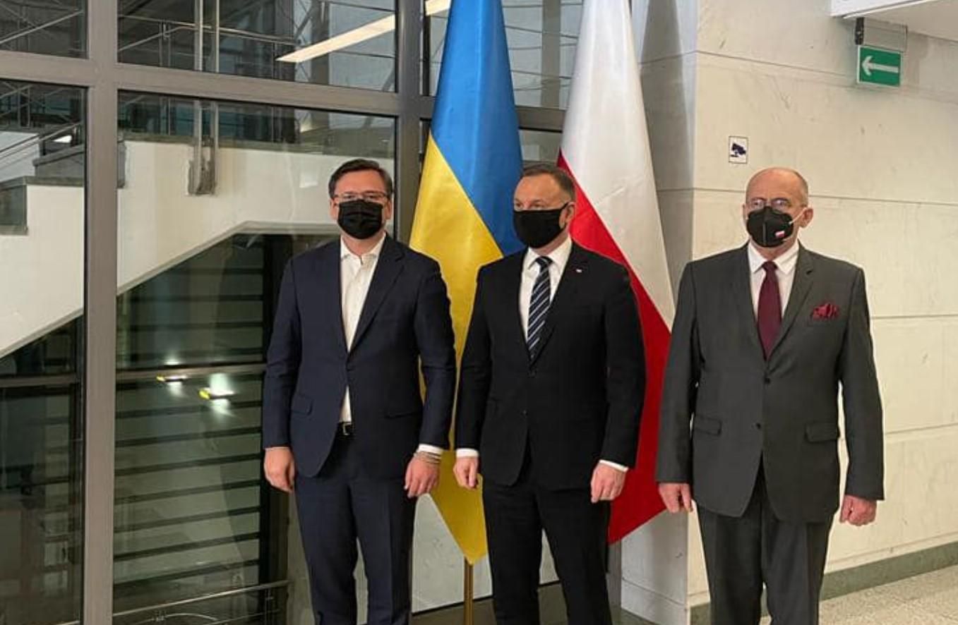 Кулеба принял участие в "польском СНБО" Кулеба принял участие в "польском СНБО"