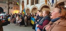 Спільна молитва за мир та хвилина мовчання: українців підтримали на Ібіці й в Аахені