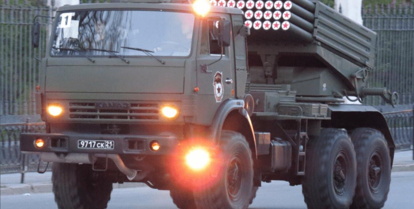 Під Харковом розбили колону російських "Градів": відео з місця події - 24 Канал Під Харковом розбили колону російських "Градів": відео з місця події - 24 Канал