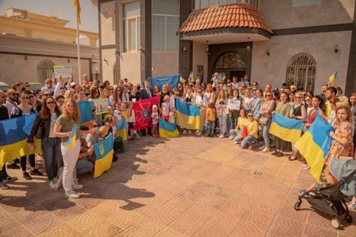 Весь мир с нами: Катар поет гимн Украины – красноречивое видео - 24 Канал Весь мир с нами: Катар поет гимн Украины – красноречивое видео - 24 Канал