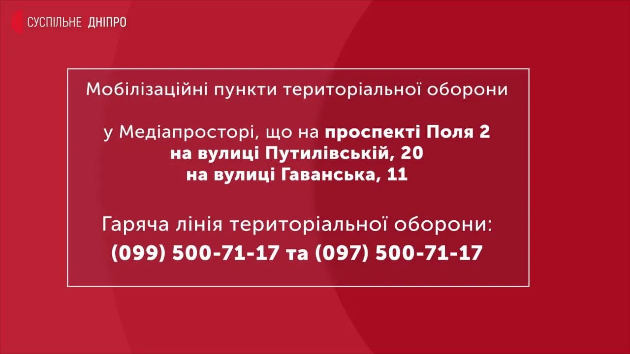 територіальна оборона Дніпра територіальна оборона Дніпра