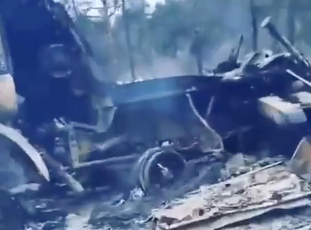 У МВС показали розгром російської колони між Раненським і Олешками - 24 Канал У МВС показали розгром російської колони між Раненським і Олешками - 24 Канал