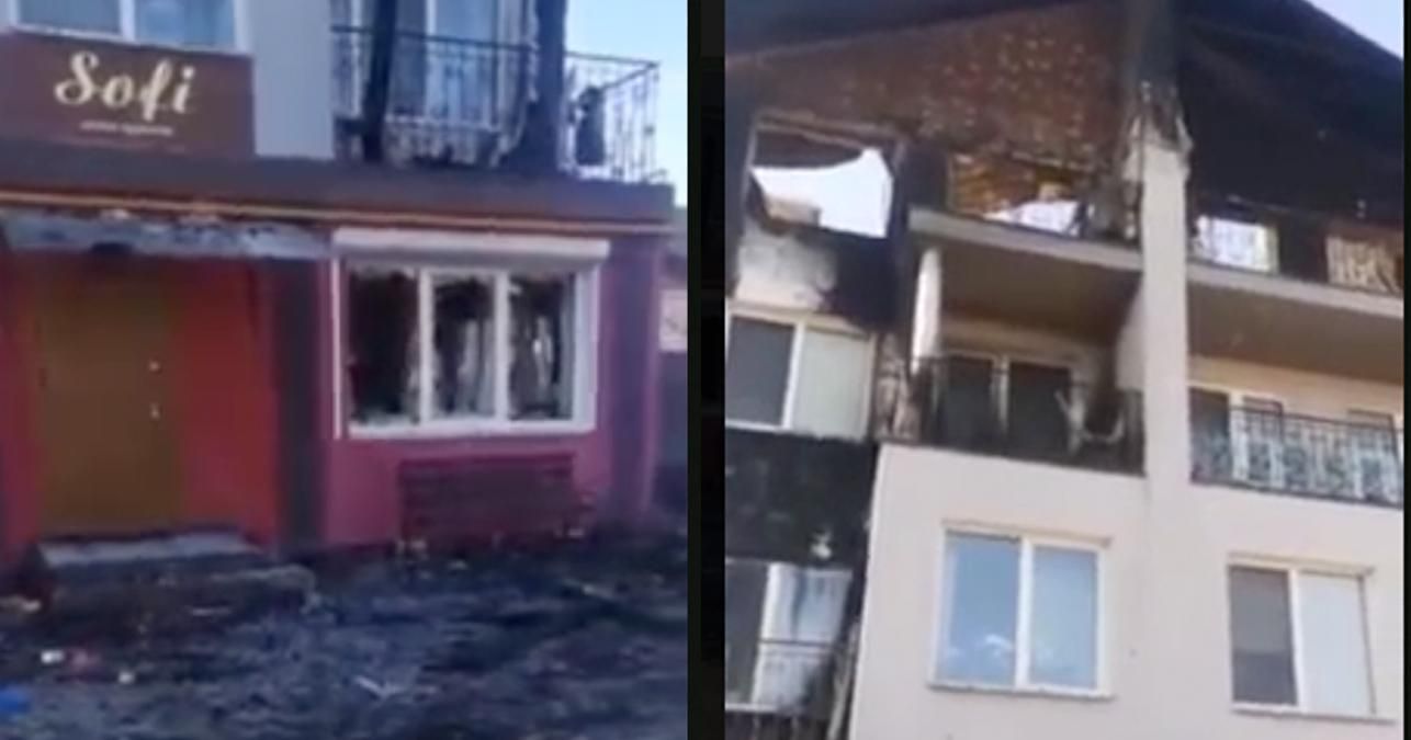 У Ворзелі російська ракета потрапила у житловий будинок: з'явилося відео - 24 Канал