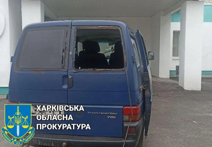 Окупанти обстріляли авто цивільного на Харківщині Окупанти обстріляли авто цивільного на Харківщині