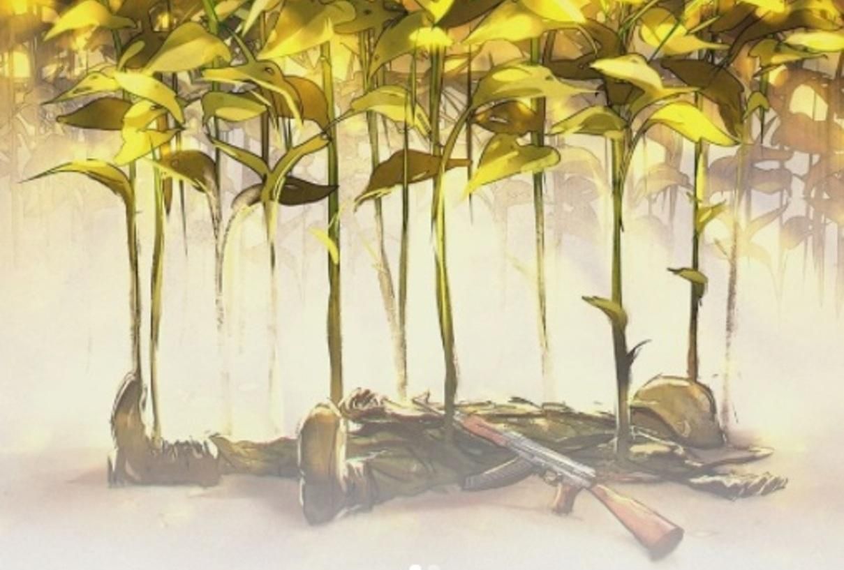 "Положи в карман семечки, удобрение": иллюстратор вдохновилась смелой украинкой "Положи в карман семечки, удобрение": иллюстратор вдохновилась смелой украинкой