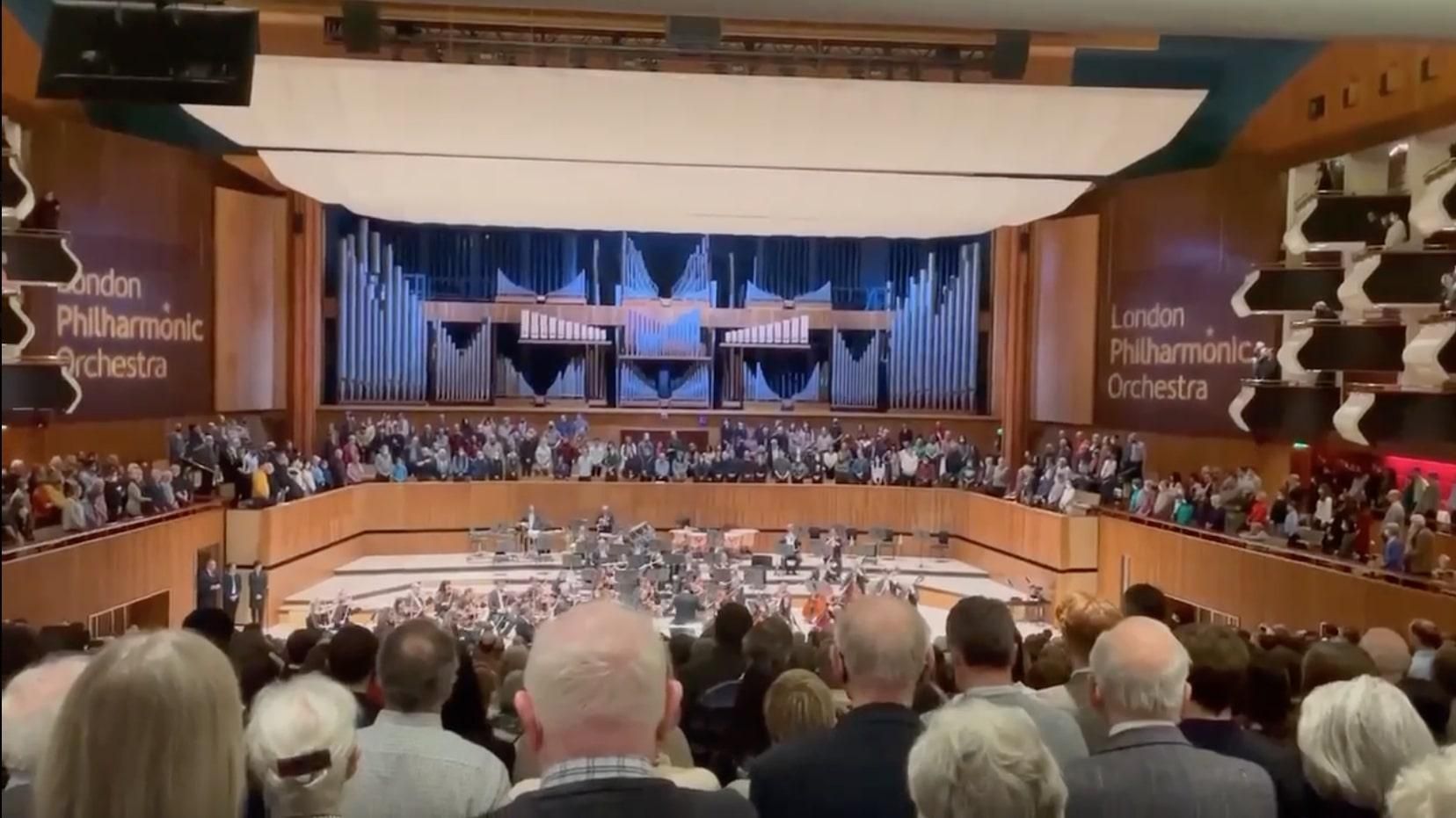 Український гімн у Лондонській філармонії: зал аплодував стоячи - 24 Канал