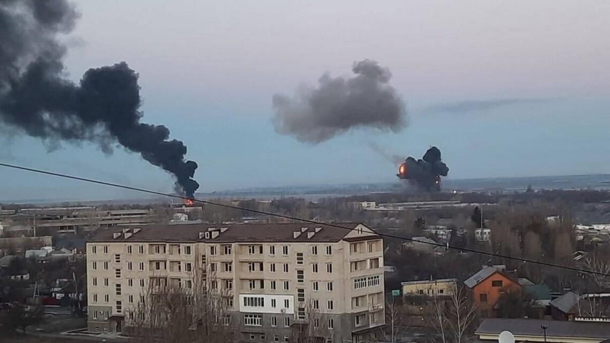 В Харькове бои идут в центре города и близлежащих территориях: вражескую технику поджигают
