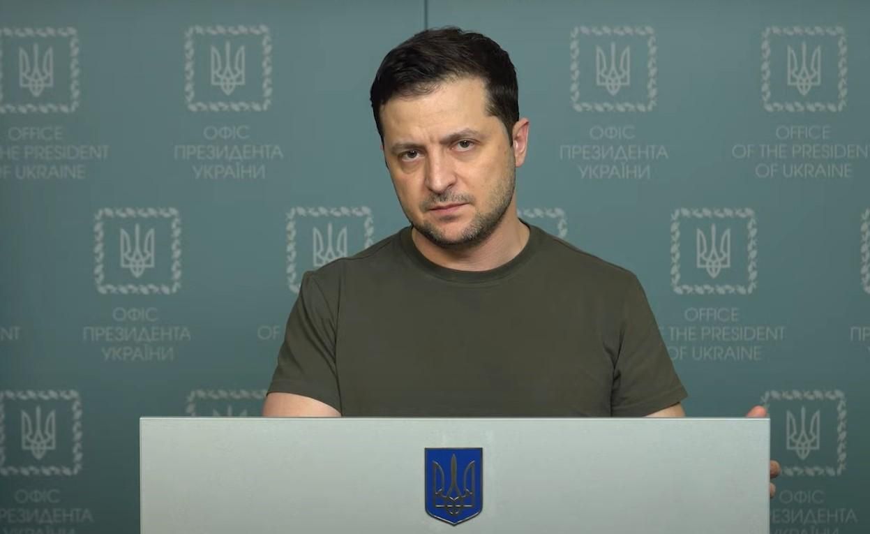 Они собираются еще больше бомбить города, еще коварнее убивать детей, – Зеленский Они собираются еще больше бомбить города, еще коварнее убивать детей, – Зеленский